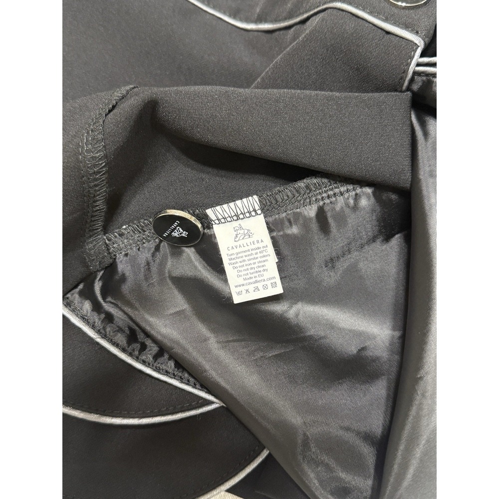 Cavalliera Venice English Equestrian Competition Show Coat Jacket Black 14 XXL - Picture 9 of 12